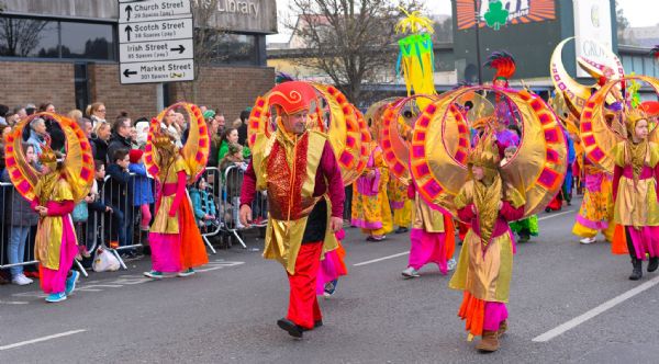 St Patrick's Day parade by John Hutton